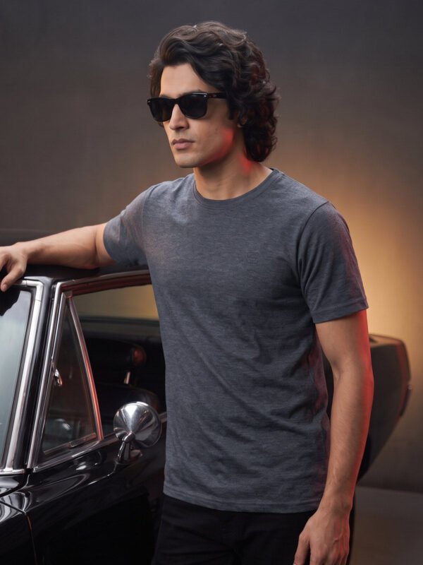 Charcoal Basic T-Shirt (TEE-486)