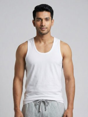 Men's Cotton Vest-010