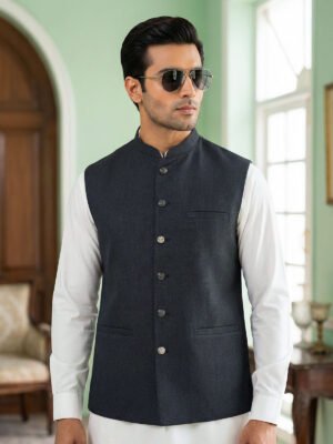 Dark Green Waist Coat (WC-194)