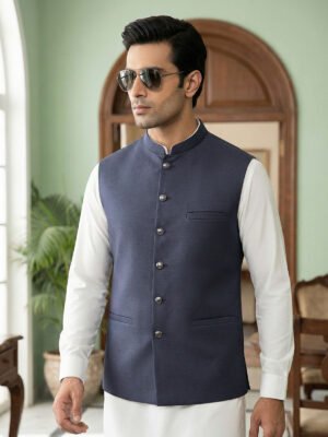 Dark Grey Waist Coat (WC-198)