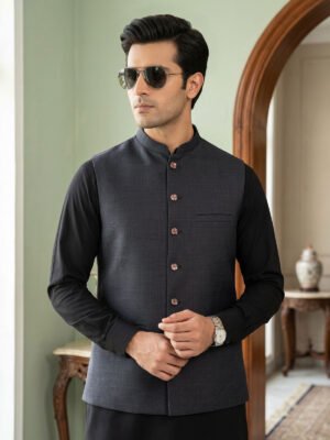 Charcoal Waist Coat (WC-201)