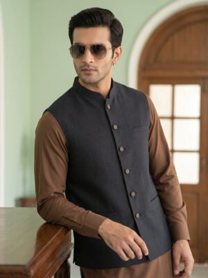 Charcoal Waist Coat (WC-227)